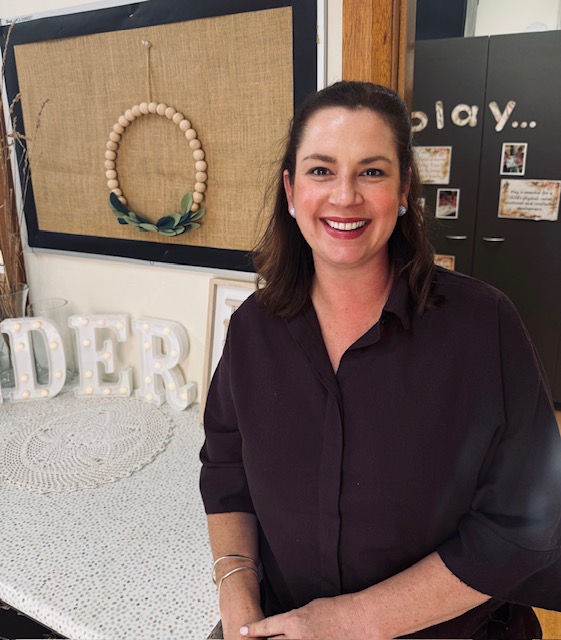 Jade Johnson our new Kindergarten teacher